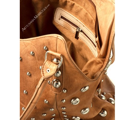 BolsosBolso de cuero Bab Doukala camel