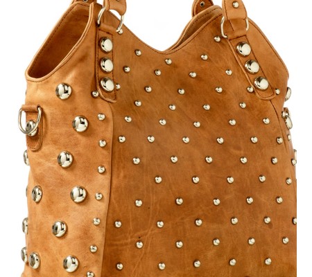BolsosBolso de cuero Bab Doukala camel