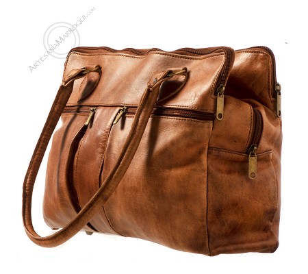 BolsosBolso de cuero Fátima camel