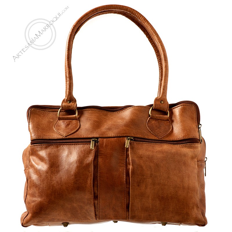 BolsosBolso de cuero Fátima camel