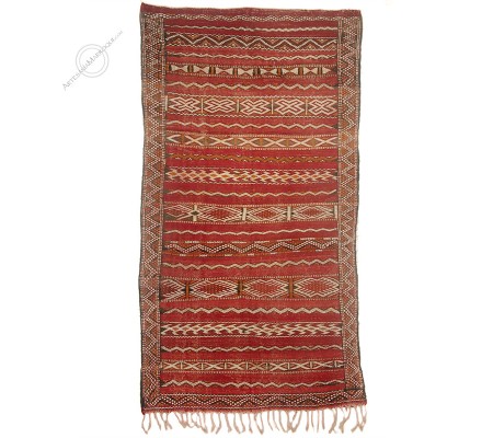 KilimsKilim 271x153 cm antiguo rojo