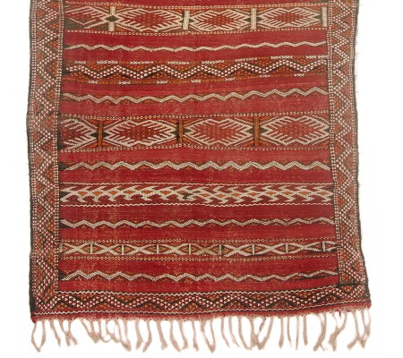 KilimsKilim 271x153 cm antiguo rojo