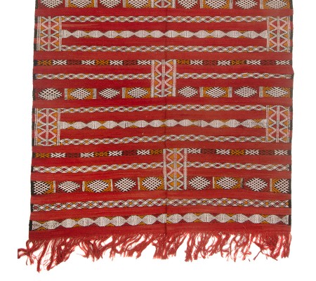 KilimsKilim 243x140 cm rojo desteñido
