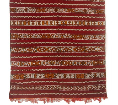 KilimsKilim 330x180 cm antiguo rojo