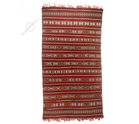 Kilim rouge ancien 330x180 cm