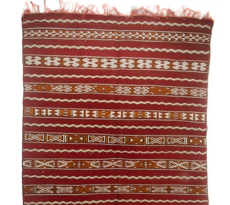 KilimsKilim 330x180 cm antiguo rojo