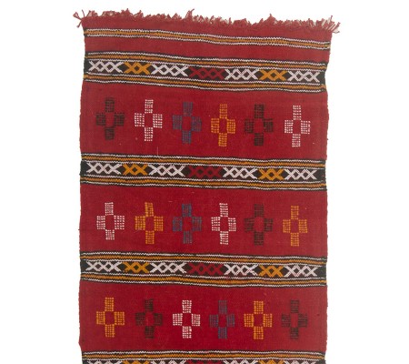 KilimsKilim 114x58 cm rojo