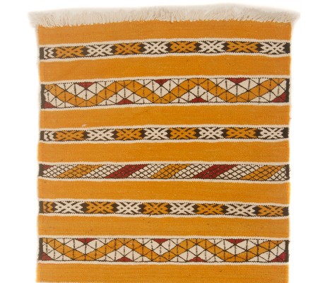 KilimsKilim 125x74 cm naranja lavado