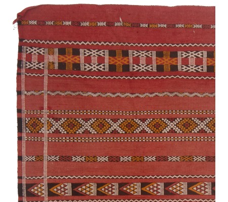KilimsKilim 125x81 cm rojo desteñido