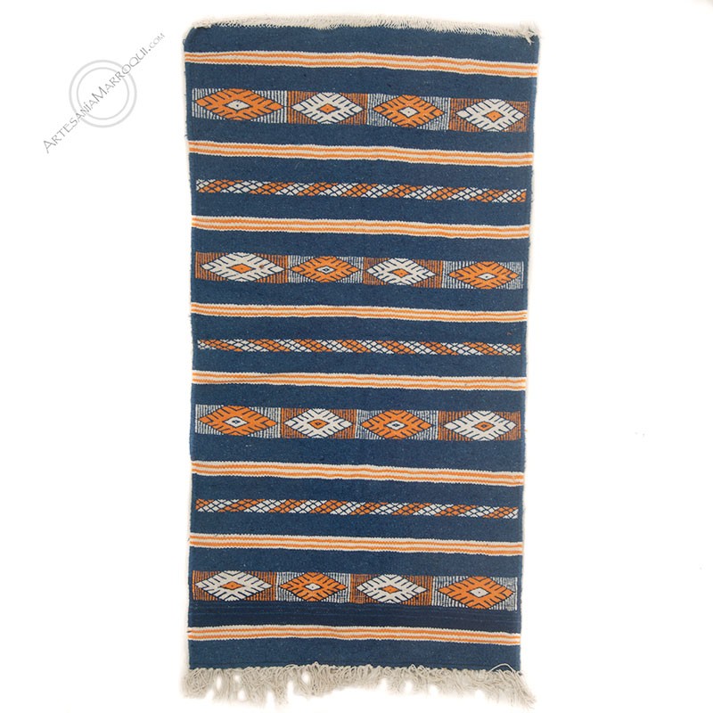 KilimsKilim 149x73 cm azul desteñido