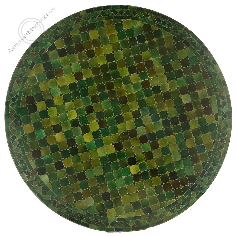 Mesas mosaicoMesa mosaico 130 cm verde Tamgroute