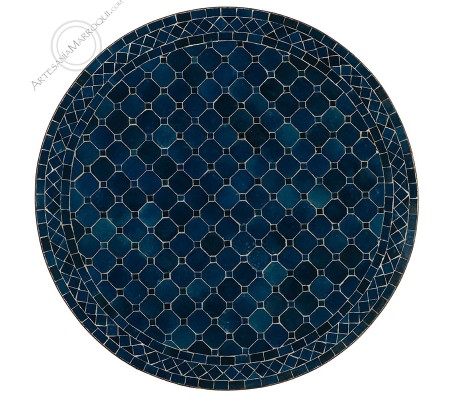 Mesas mosaicoMesa mosaico 90 cm azul