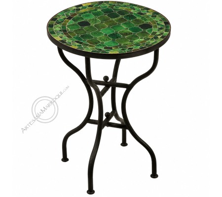 Mesas mosaicoMesa mosaico 50 cm verde Tamgroute