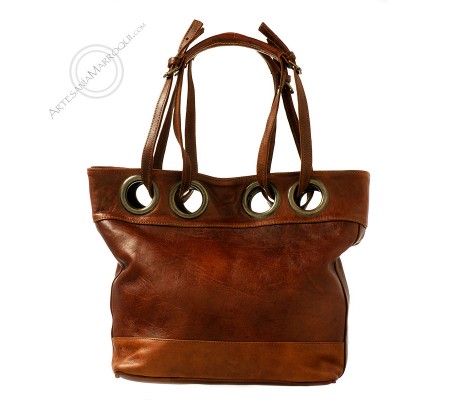 Handmade Moroccan Leather Purse Medium Multicolours Bags & Purses Handbags Purse Straps 