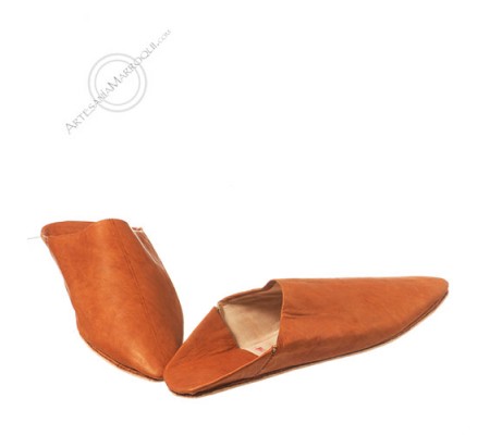 Light brown slippers