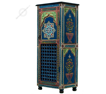 Small sideboard 125 cm blue