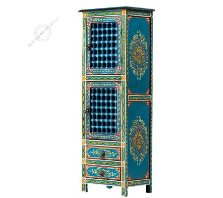 Small blue sideboard