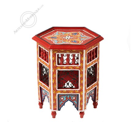 Table mini rouge