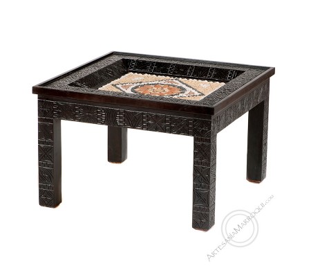 Square mosaic table