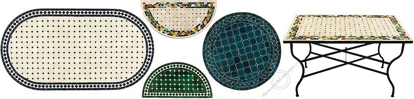 Mesas mosaico