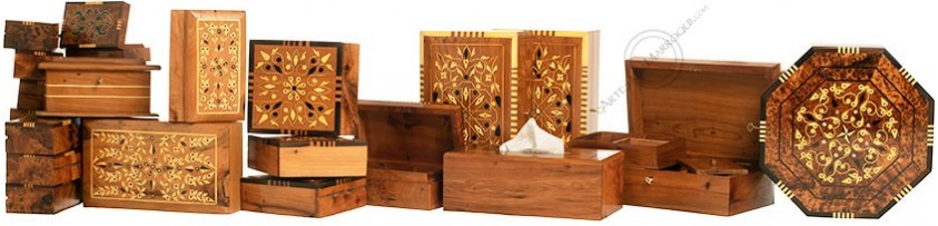 Moroccan Thuya Wood Box | Oriental decor | Artesanía-Marroquí.com