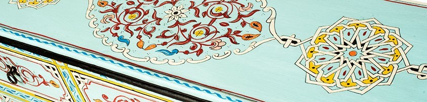 Muebles y mesas de mosaico | Decoración árabe | Artesanía-marroqui.com