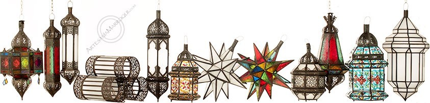 Lampes arabes en fer forgé| Artesanía-marroqui.com