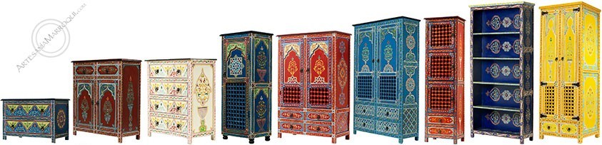 Commodes et buffets arabes | Decoración Árabe | Artesania-marroqui.com