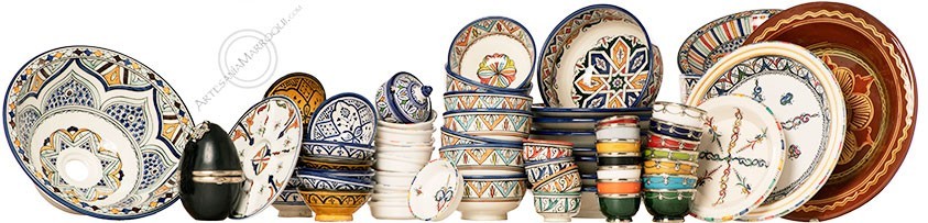 Arabic Style Moroccan Ceramics | Artesanía-Marroquí.com